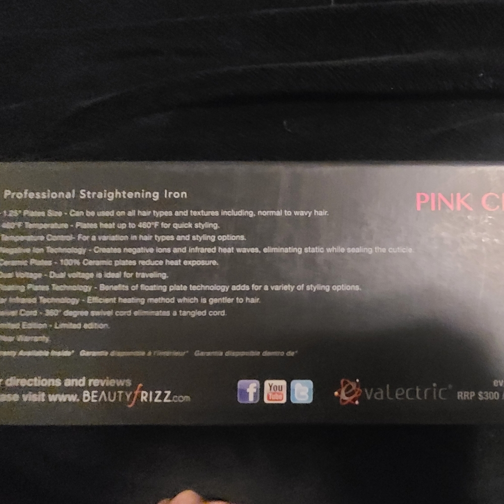 CHEETAH LEOPARD hair Striaghtener - Picture 2 of 2